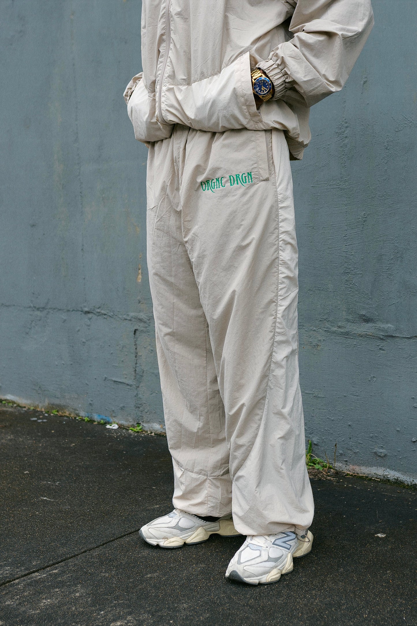 ORGNC DRGN Two-Tone Tracksuit