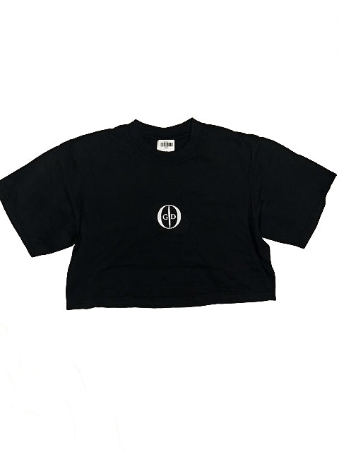 Black Women's "OGD" Crop Top