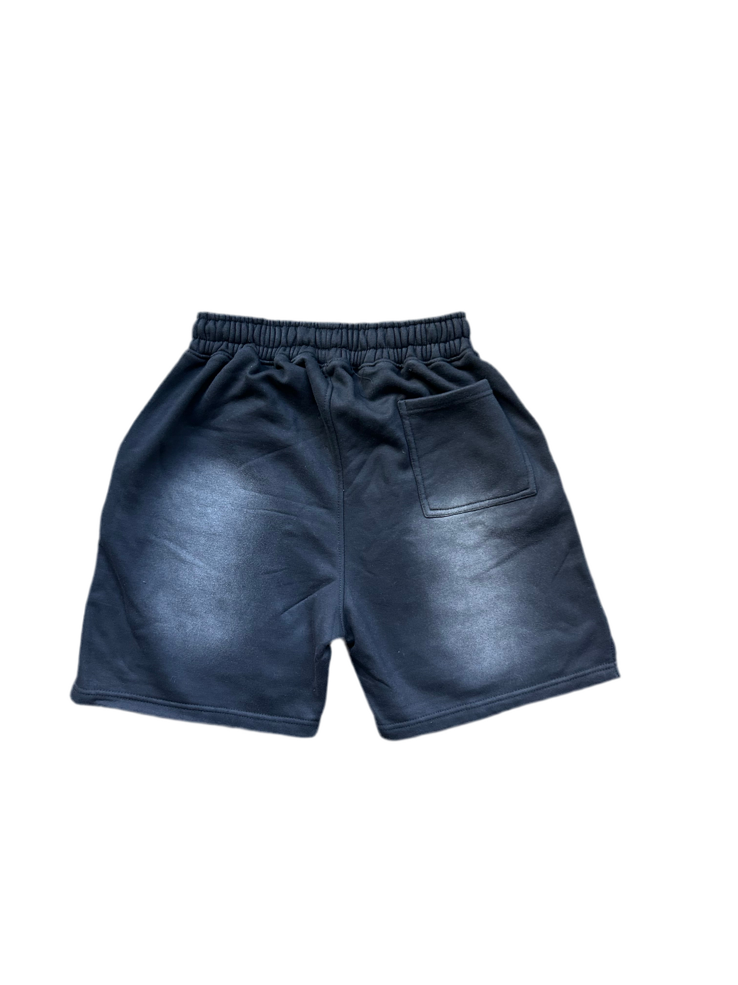 Red Organic Dragon Weathered Shorts