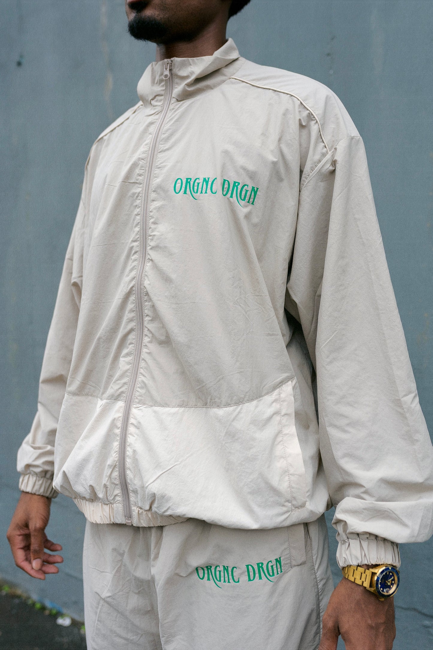 ORGNC DRGN Two-Tone Tracksuit